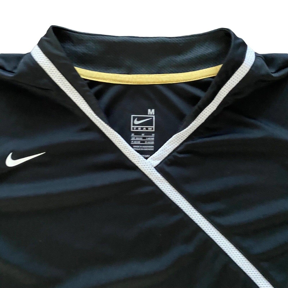 Team Black Women’s Nike Dri Fit Jersey Shirt Medium - Picture 2 of 4